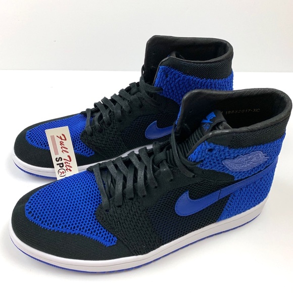Jordan Other - Jordan 1 Flyknit Royal Blue 919704-006 Sz 11